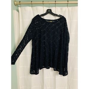 Lace Long Sleeve Top